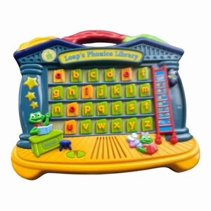 LeapFrog Leap's Phonics Library Learning System 2003 Vintage Rare